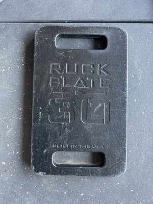 Goruck 30Lb Ruck Plate Black Weight Plate 15  X 9.5 