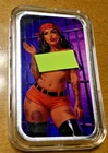 Naughty Or Nice Bullion Baddies TATTOO PIRATE GIRL Limited Edition Silver 1oz