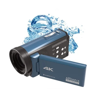Easypix Aquapix WDV5630 GreyBlue WDV5630 Wasserfester Camcorder GreyBlue