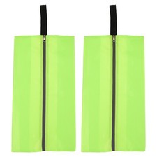2pcs Waterproof Shoes Bags, 39.3 x 19cm Travel Shoe Organizer Bag, Green