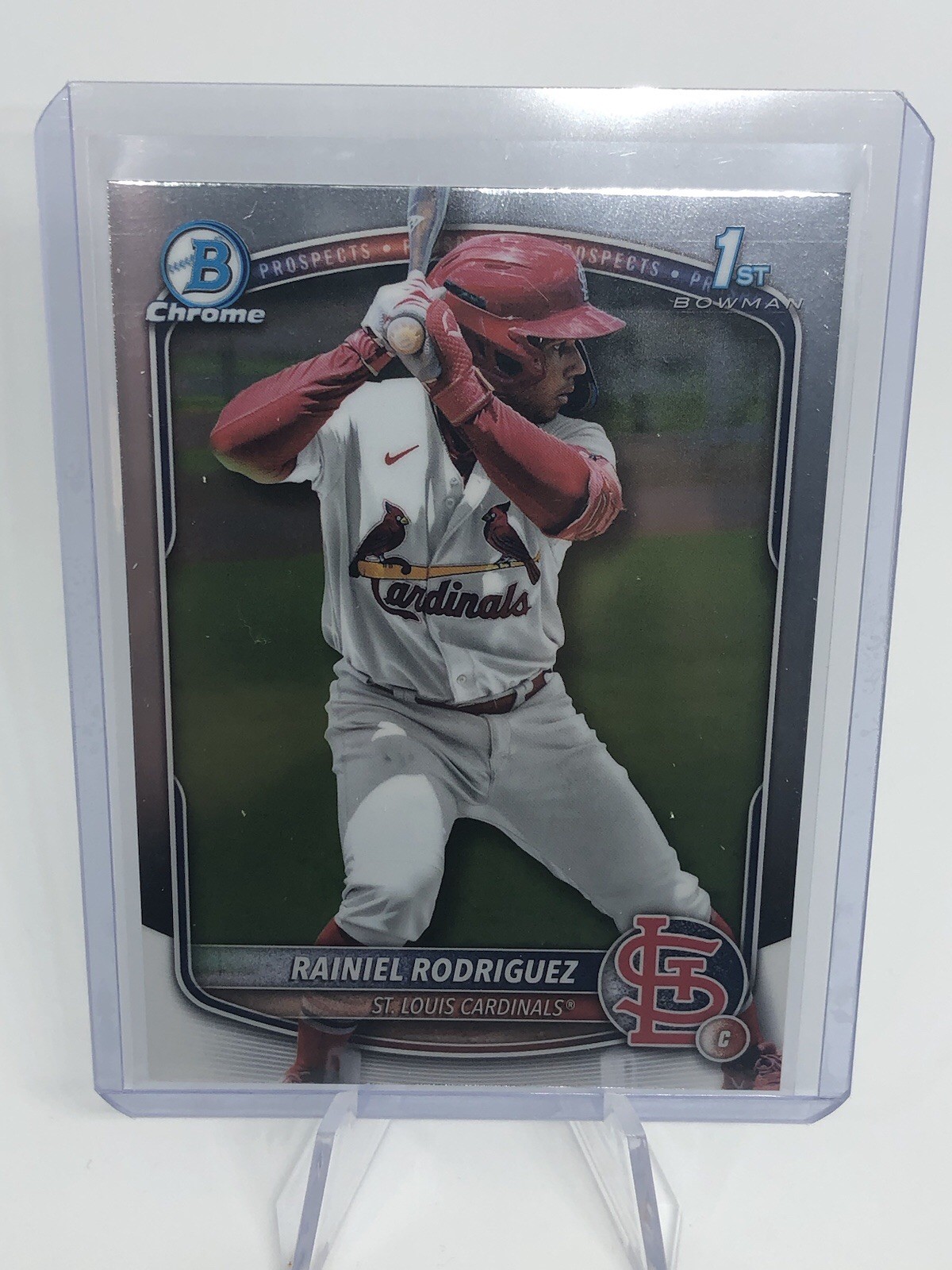 Rainiel Rodriguez 2025 Bowman Chrome Prospect 1st #BCP-200 St. Louis Cardinals