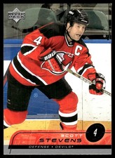 Scott Stevens 2002-03 Upper Deck #102 Devils NHL READ FREE SHIPPING AutographDen