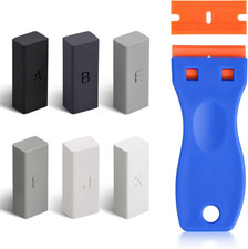 Kit Di Riparazione Con Cera Grigia, 6 Riparazione Di Mobili, Laminato/Parquet/Pi