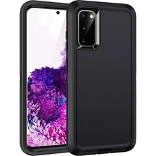 for Galaxy S20 Plus 5G Case,Shockproof Dropproof Dustproof 3-Layer Full Body ...