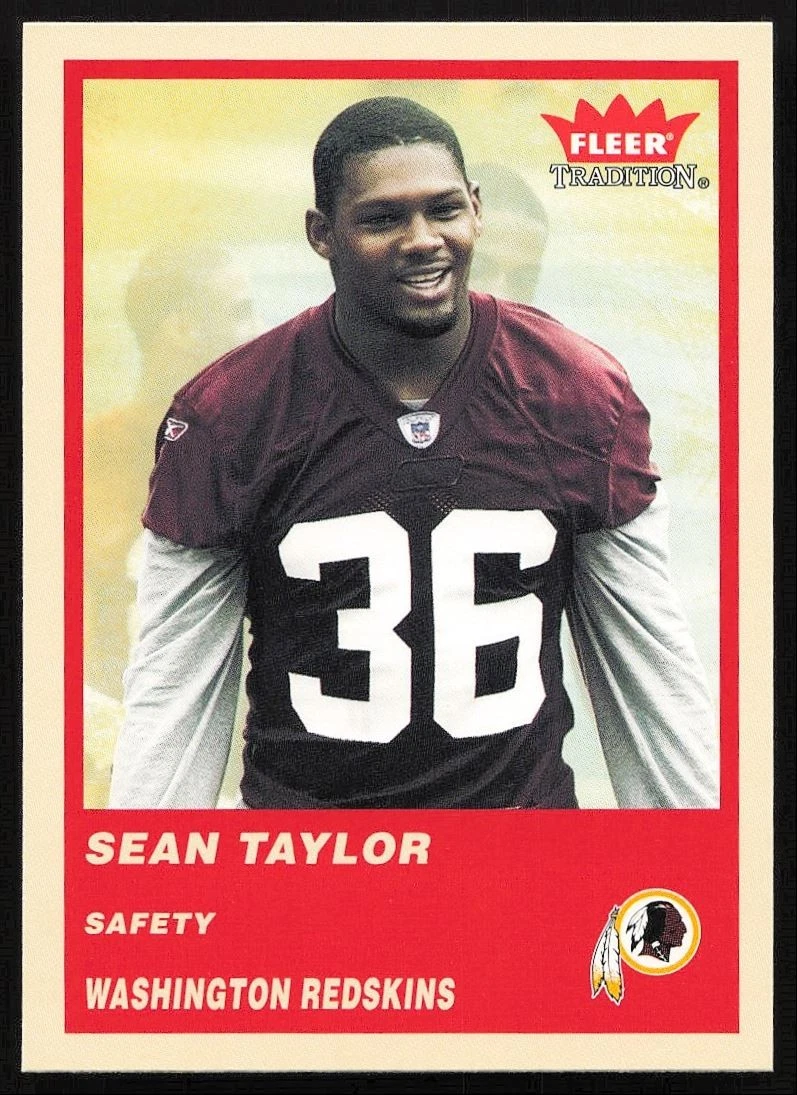 Sean Taylor trading card