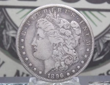 1896 "S" Morgan SILVER Dollar **SAN FRANCISCO** Mint $1 #EC4 ECC&C, Inc.