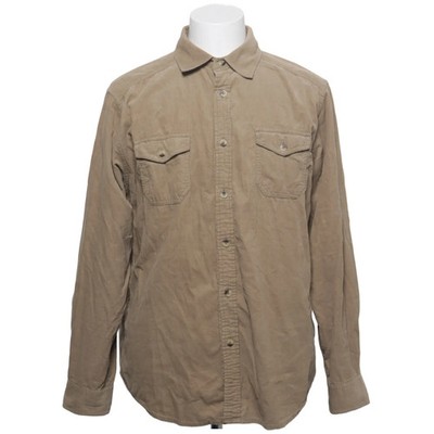 Ruff Hewn, Hemd, Größe: L, Beige, Baumwolle, Einfarbig, Cord, Herren #i26