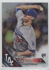2016 Topps Chrome Refractor Ross Stripling #93 0o6v