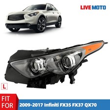 For 2009-2017 Infiniti Fx35 Fx37 Qx70 Hid Headlight Wsport Pkg Driver
