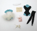 VINTAGE BARBIE 1961-65 COMPLETE BALLERINA #989 DOLL OUTFIT ON CARDS