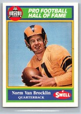 1990 Swell Greats #41 Norm Van Brocklin