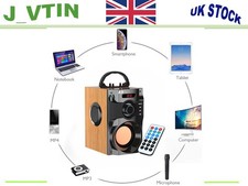 Lightweight Wireless Speaker Portable Subwoofer Extra Bass Stereo FM Radio UK