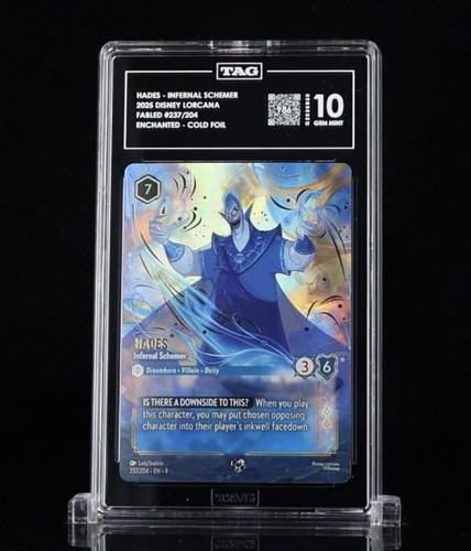 Hades - Infernal Schemer graded TAG 10 for sale on eBay