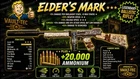 Fallout 76 Cursed Elder’s Mark SMG +20K Ammo PS4 PS5 4 Mods Fast Delivery