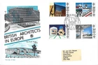 1987 Europa. British Architects in Europe. Ipswich Cancel FDC. Stuart Cover