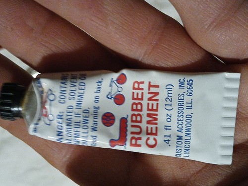 VINTAGE EMPTY CAMEL #1-A CARDBOARD/METAL TIRE REPAIR KIT TIN !! - Picture 4 of 10