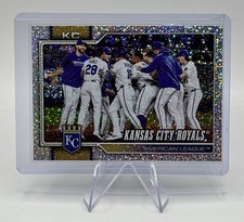 2026 Topps Series 1 Celebration Confetti Foil #34 Kansas City Royals (Team)
