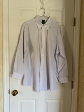 Brooks Brothers White Checked Button Down Shirt