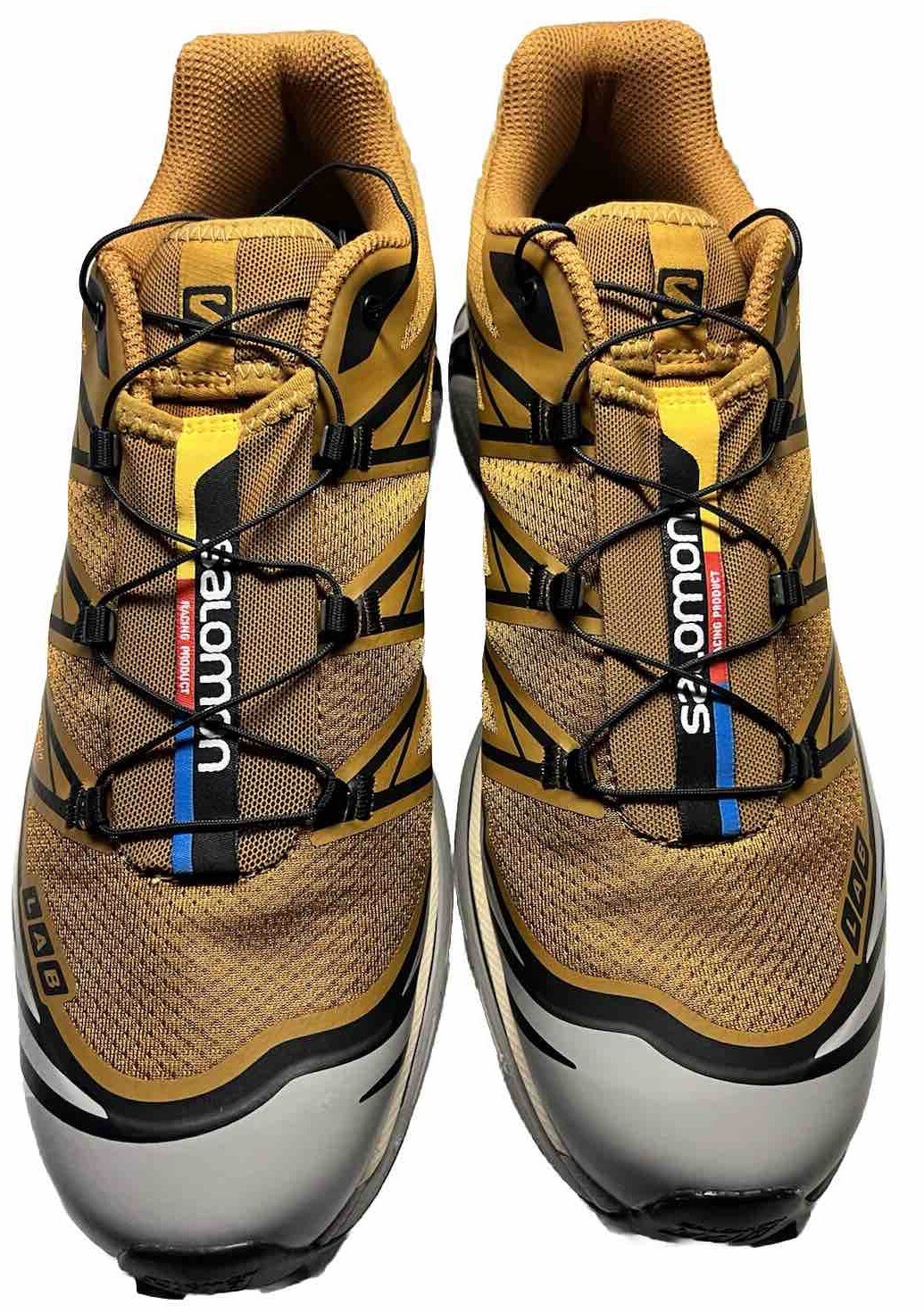 Salomon XT 6 Cathay Spice Quarry Rose Cloud 471365 scarpe da corsa da uomo taglia 11 5