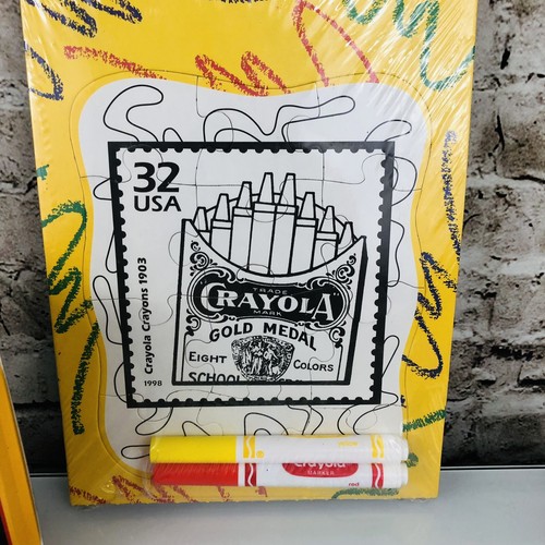 Crayola Crayon 32 Cent Stamp Vintage 1990's Lot Collectibles 40th Anniversary - Picture 8 of 11