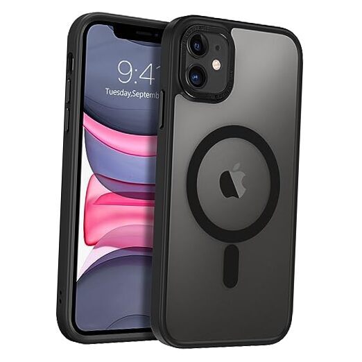 iPhone 11 Phone Case, Phone case iPhone 11 Magnetic Case [Compatible BLACK