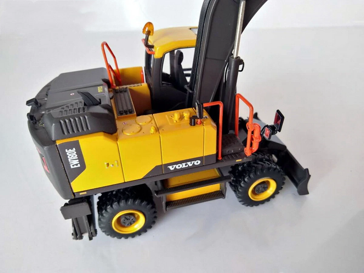 ミニカー 1/50 ボルボ MOTORART VOLVO EW180E Motorart 1/50 Scale Volvo EW180E Wheeled Excavator Diecast