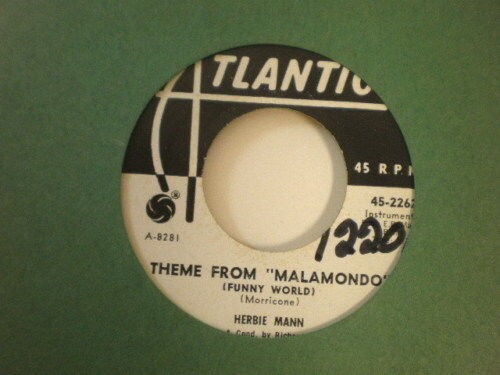 Herbie Mann Atlantic 2262 Fiddler on the Roof - Picture 1 of 1