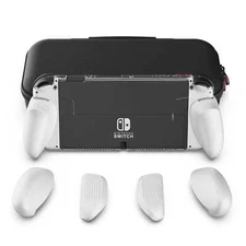 Skull & Co. GripCase & Carrying Bag Crystal Bundle for Nintendo Switch OLED 2021