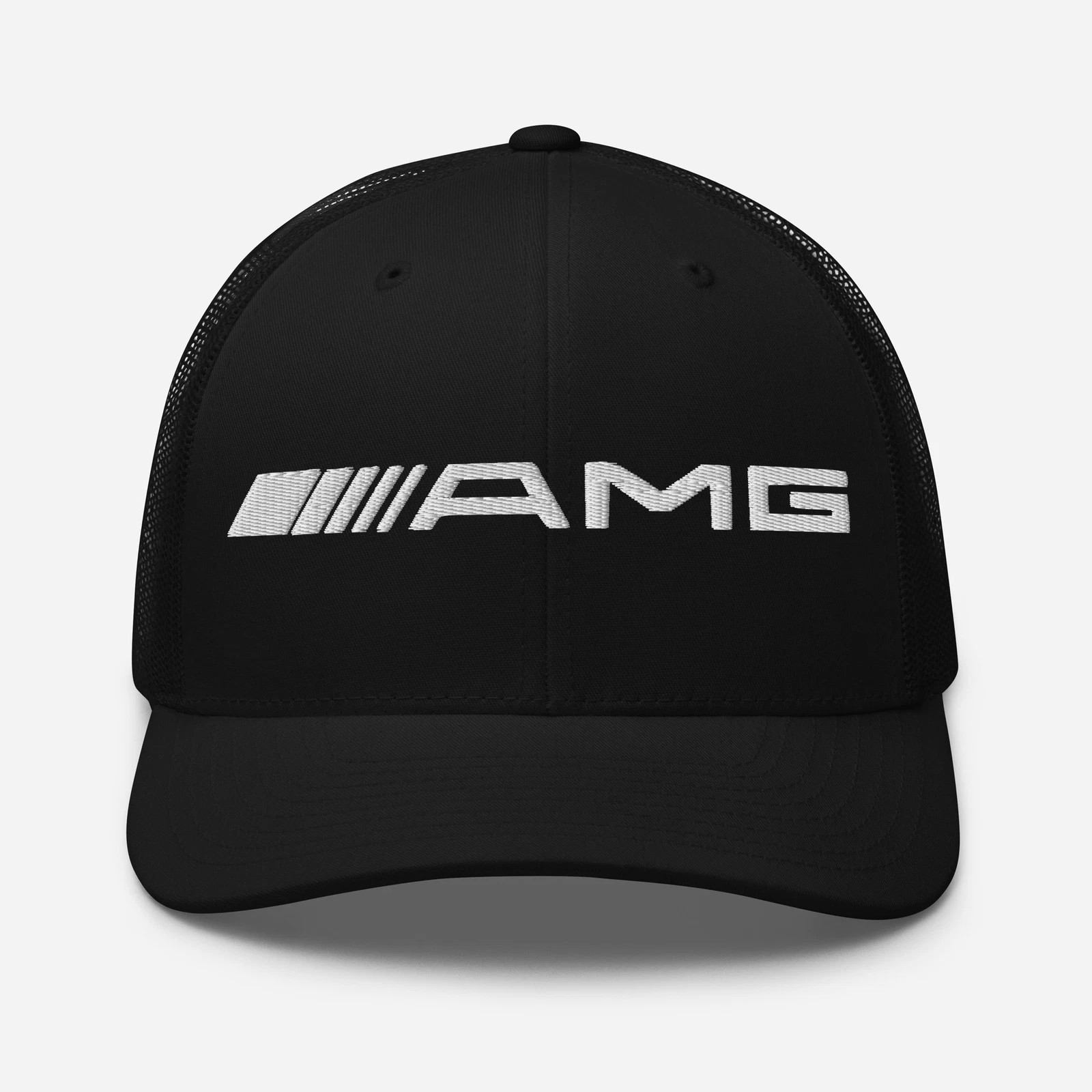 AMG Mercedes Hat, AMG Style Mercedes Hat (Embroidered Trucker Cap)