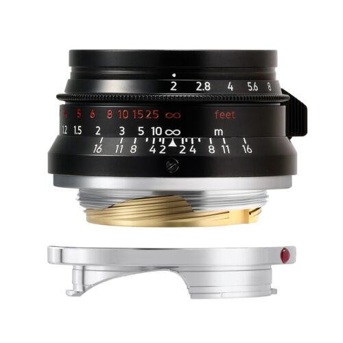 *LIMITED* LIGHT LENS LAB LTM 35mm f/2 for L39 w/ LM ring adapter =Black Paint= - Picture 1 of 6