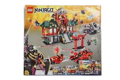 LEGO Ninjago 70727: X-1 Ninja Charger Instruction Manual 2 ONLY | eBay