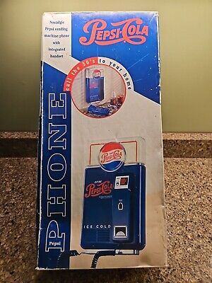 Pepsi Cola 1995 Vending Machine Looking Telephone Phone Pepsi Cola 1995 Vending Machine Looking Telephone Phone