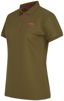 New! Blaser Women's Polo Shirt 25 - Dark Oliv