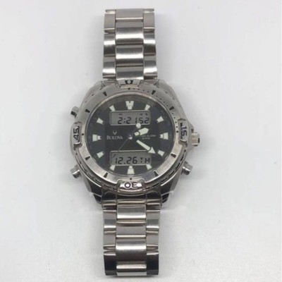 Bulova 10AMT Chrono Alarm Watch - Rare, Condition, No Accessories 