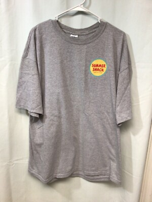 Summer Shack (Eat Oysters Get Lucky) 2XL Gray T Shirt T8