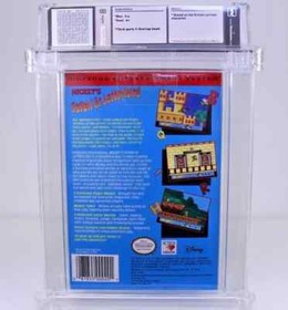 Mickey's Safari in Letterland New Nintendo NES Sealed WATA Grade 9.4 A+