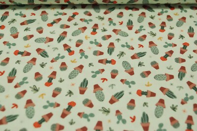 Patchworkstoff Michael Miller DC 9387 Looking Sharp 50x110 Kaktus Kakteen 
