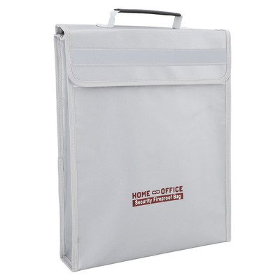 New Fireproof Document Holder Pouch Waterproof Fireproof Money Bag With Zipper A