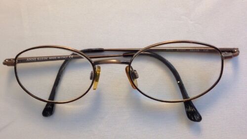 Anne Klein Eyeglasses Frames ONLY AK9056 416S Brown Round  display picture 1