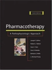 Pharmacotherapy - Hardcover By DiPiro, Joseph T - VERY GOOD