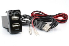 USB Port Charger W/Audio Socket Charging Fit For Toyota Tacoma 4Runner 2005-2009