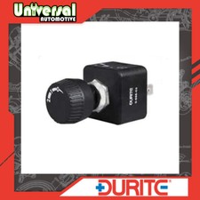 Durite Splashproof Rotary On/On/Off Switch - 15A at 12V