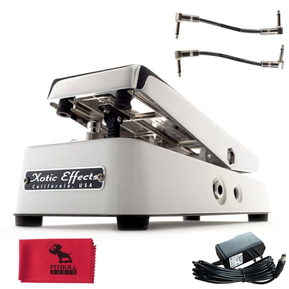 Xotic XW-1 Wah Guitar Pedal w/ Power Supply, Patch Cables