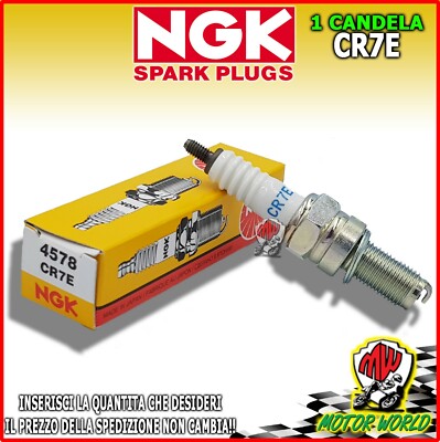 4 CANDELE ORIGINALE NGK DCPR9E APRILIA TUONO R 1000 2006 - Foto 7
