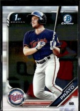 2019 Bowman Draft #BDC-101 Anthony Prato Chrome
