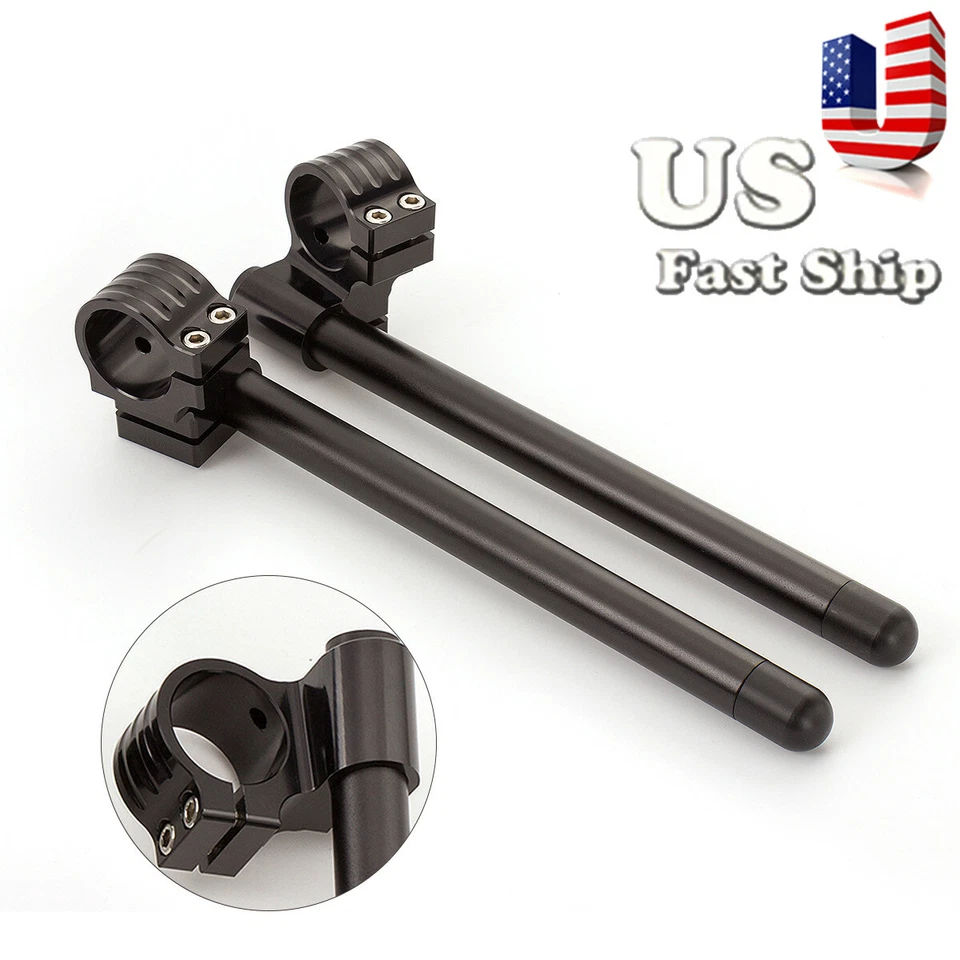 Manillar con clip elevado para HONDA CBR600 F4/F4i 43 mm horquillas clips Foto 4 de 4