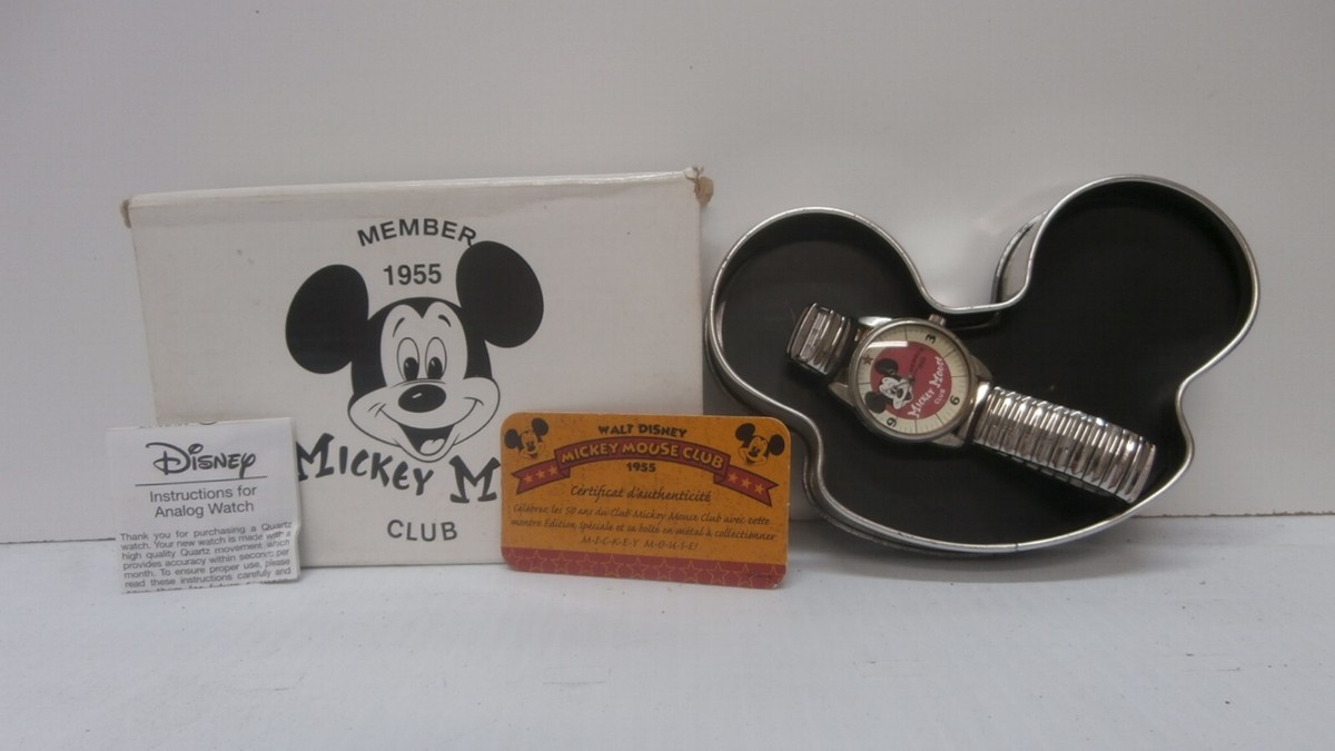1955 Disney Mickey Mouse Club Anniversary Watch 1955 Mickey Mouse Watch - Etsy Canada main image 2
