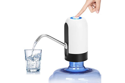 Dispenser Acqua Elettrico Per Boccioni - Ricarica USB, Portatile Per Casa, Ufficio, Campeggio - Foto 4