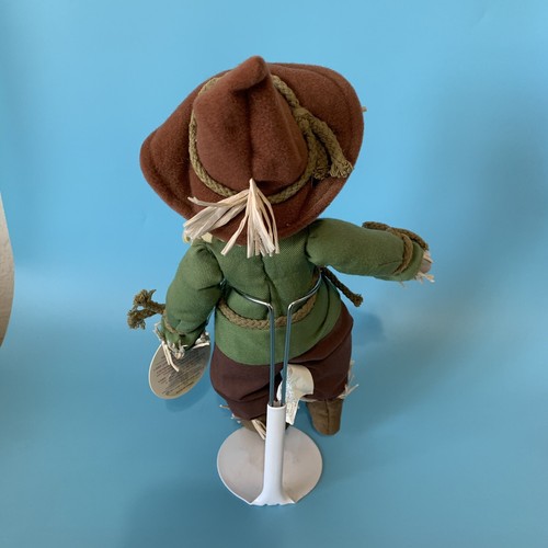 Vintage Wizard Of Oz Cuddle Factory Bean Plush Toy Doll Rare Scarecrow w Tag - Picture 5 of 7