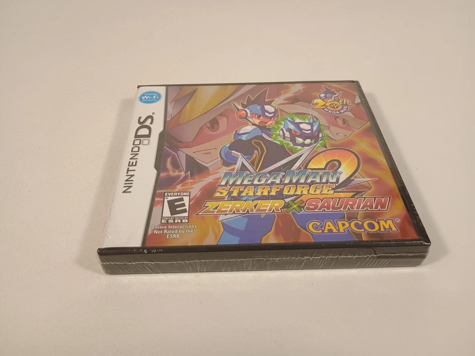Mega Man Star Force 2: Zerker X Saurian (Nintendo DS, 2008) Complete w/Manuals - Image 2 of 4